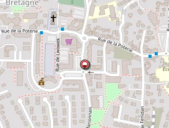 Carte de Le Brazidec Simon à Chartres-de-bretagne