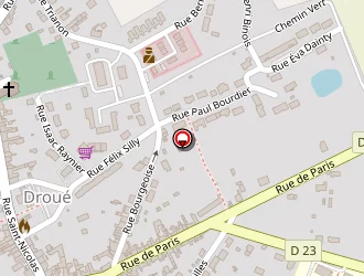 Carte de Café Restaurant De La Place à Droué