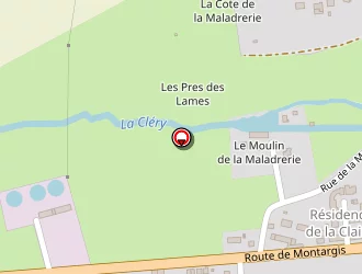 Carte de Buffière Bernard à Courtenay