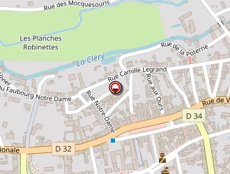 Carte de Gaume David à Courtenay