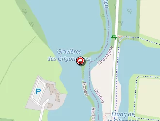 Carte de Aux Berges Du Lac à Goven