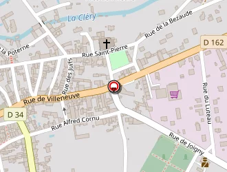 Carte de Point Bleu Piscines à Courtenay