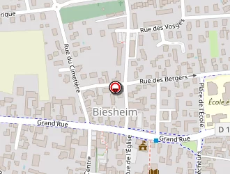 Carte de Mairie à Biesheim