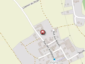 Carte de Jupiter à Venizy