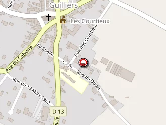 Carte de Ecole Publique à Guilliers