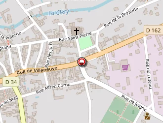 Carte de Fouquet Studio à Courtenay