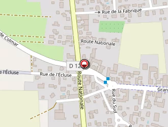 Carte de Citotel Hostellerie Groff Aux 2 Clefs à Biesheim