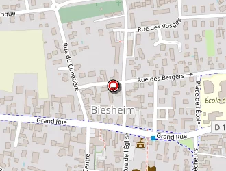 Carte de Meyer Benjamin à Biesheim