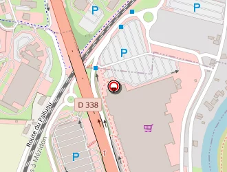 Carte de Difac à Saint-saturnin