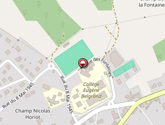 Carte de Collège Eugène Belgrand à Ervy-le-châtel