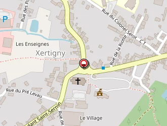 Carte de Urgence (services Locaux) à Xertigny