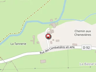 Carte de Fresnais Et Henaut-thomas (scp) à Ervy-le-châtel