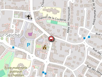 Carte de La Pause De La Mie à Vern-sur-seiche