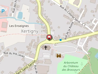 Carte de Pharmacie Des Coquelicots à Xertigny