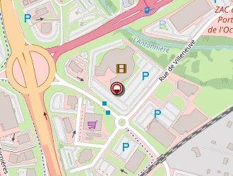 Carte de Cgr Cinémas à Saint-saturnin