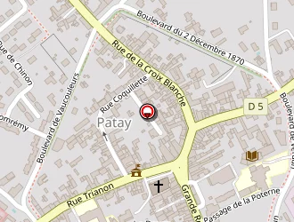 Carte de Gaec Sevin à Patay