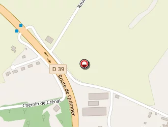 Carte de Au Chat Perché à Plogonnec