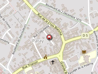 Carte de Café Du Centre à Patay