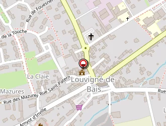 Carte de Pitois Brigitte à Louvigné-de-bais