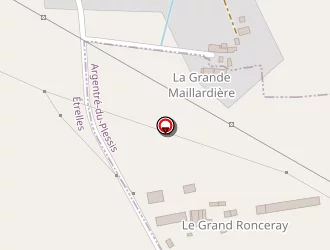 Carte de Gravelec à Argentré-du-plessis