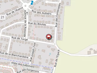 Carte de Legendre Serge à Chavagne