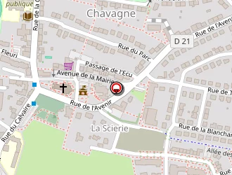 Carte de Carbon-rak à Chavagne