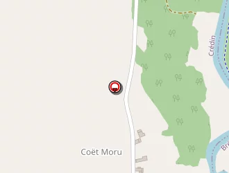 Carte de De Coet Morue (gaec) à Crédin