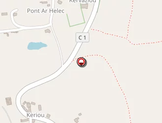 Carte de Nanor à Landudal