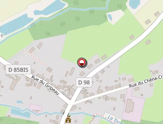 Carte de Base De Loisirs Intercommunale à Lavaré