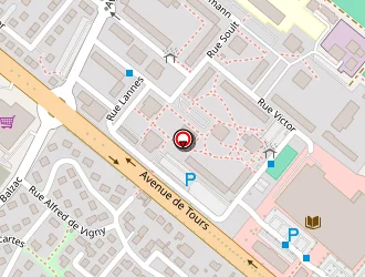 Carte de Pôle Emploi à Laval