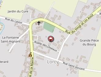 Carte de La Petite Note De Fa à Lorcy