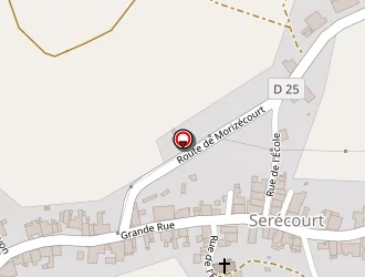 Carte de Mairie à Serécourt