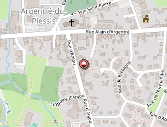 Carte de Hery Philippe à Argentré-du-plessis