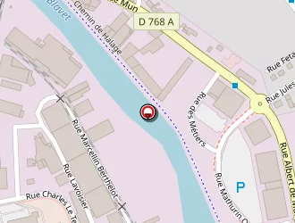 Carte de Le Du Industrie à Pontivy