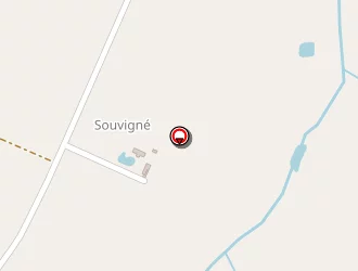 Carte de Brétéché Ouest à Étrelles