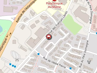 Carte de Fontaine Amélie à Laval