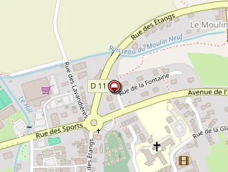 Carte de La Poste à Argentré-du-plessis