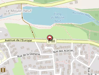 Carte de Hany Jacky à Argentré-du-plessis