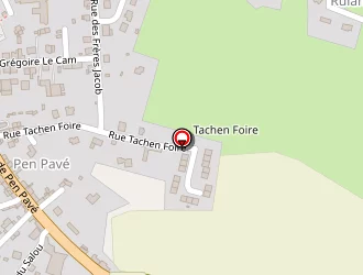 Carte de Garage Le Scoul à Coray