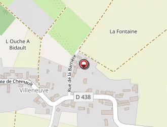 Carte de Barrier Claude à Nancray-sur-rimarde