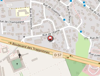 Carte de Hôtel Kyriad à Laval