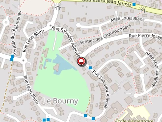 Carte de Ecole Primaire Publique Marcel Pagnol à Laval