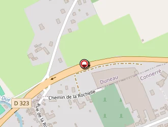 Carte de Vautcranne à Connerré