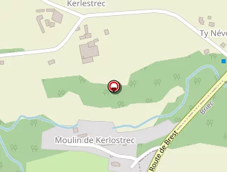 Carte de Lambert à Landrévarzec