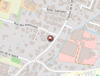 Carte de Institut Saint Joseph (association Adèle De Glaubitz) à Colmar