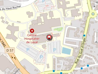 Carte de La Boucherie Du Gue D'orger à Laval