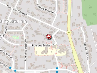 Carte de Bliss à Saint-saturnin