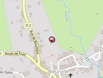 Carte de Ecole à Bleurville