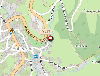 Carte de Paroisse Protestante à Soultzeren