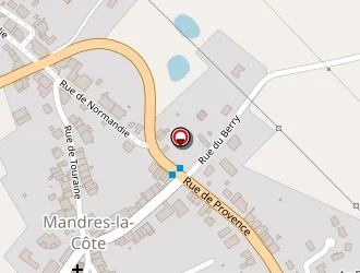 Carte de Le Senseo à Mandres-la-côte